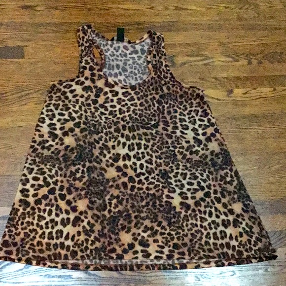 Leopard Print Tank Top - Picture 1 of 6